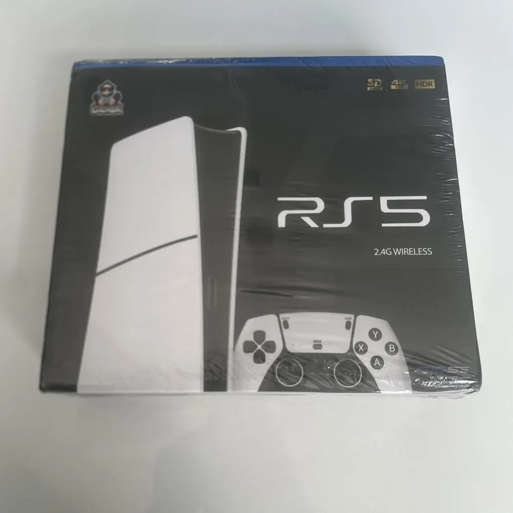 Gambr - Q10RSE - RS5 Game Console Dual Stick 2.4G 2 Wireless Controllers+64GB